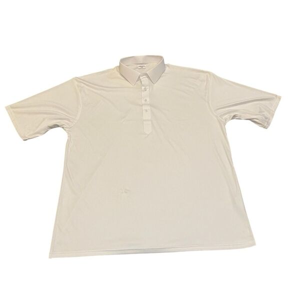 Collars & Co Men’s 3XL White Polo Shirt Stretch Dress Collar - Picture 1 of 3